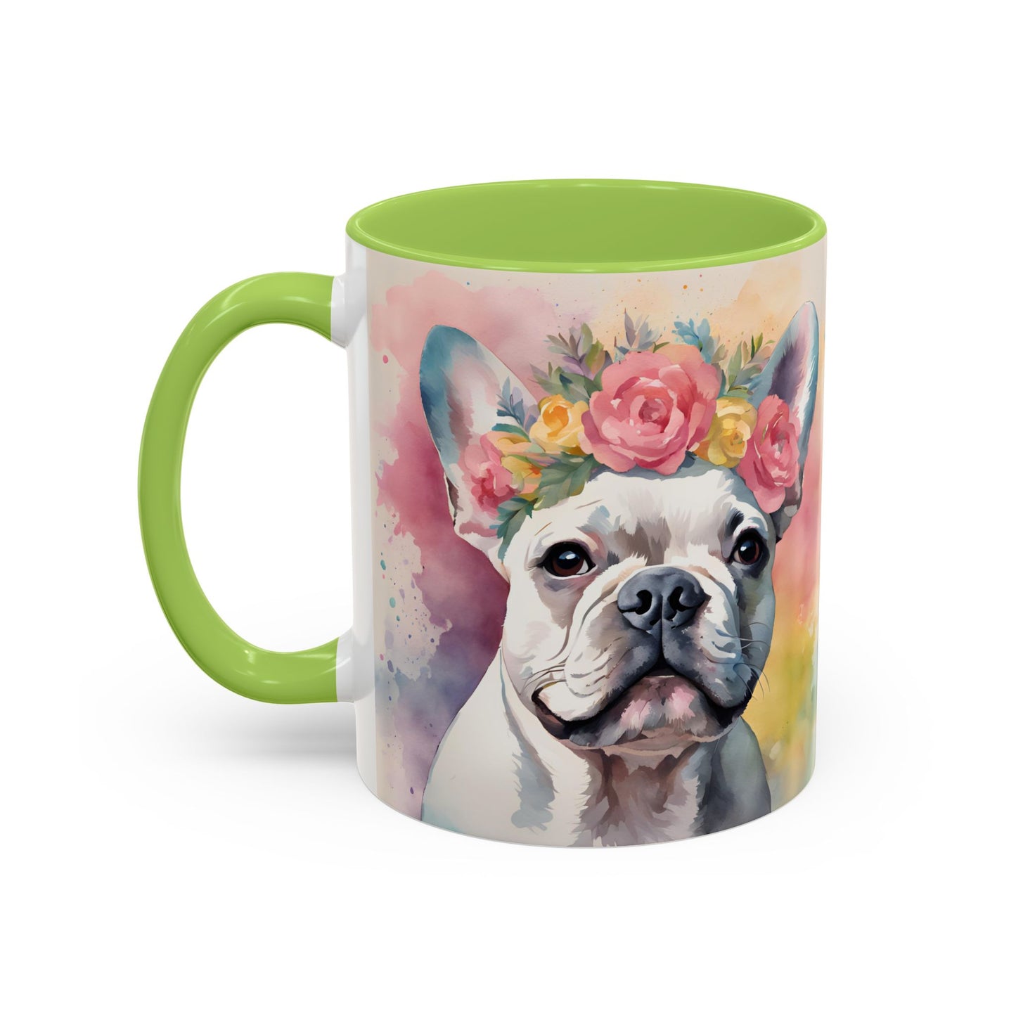 French Bulldog 04 Accent Coffee Mug - Dog Lover Gift