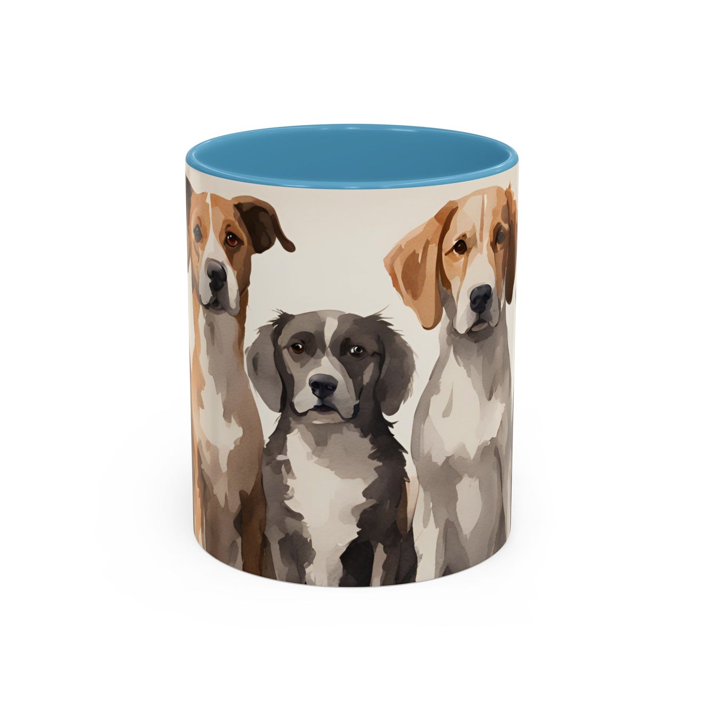 Doggies in a Row 1 Accent Mug 11oz