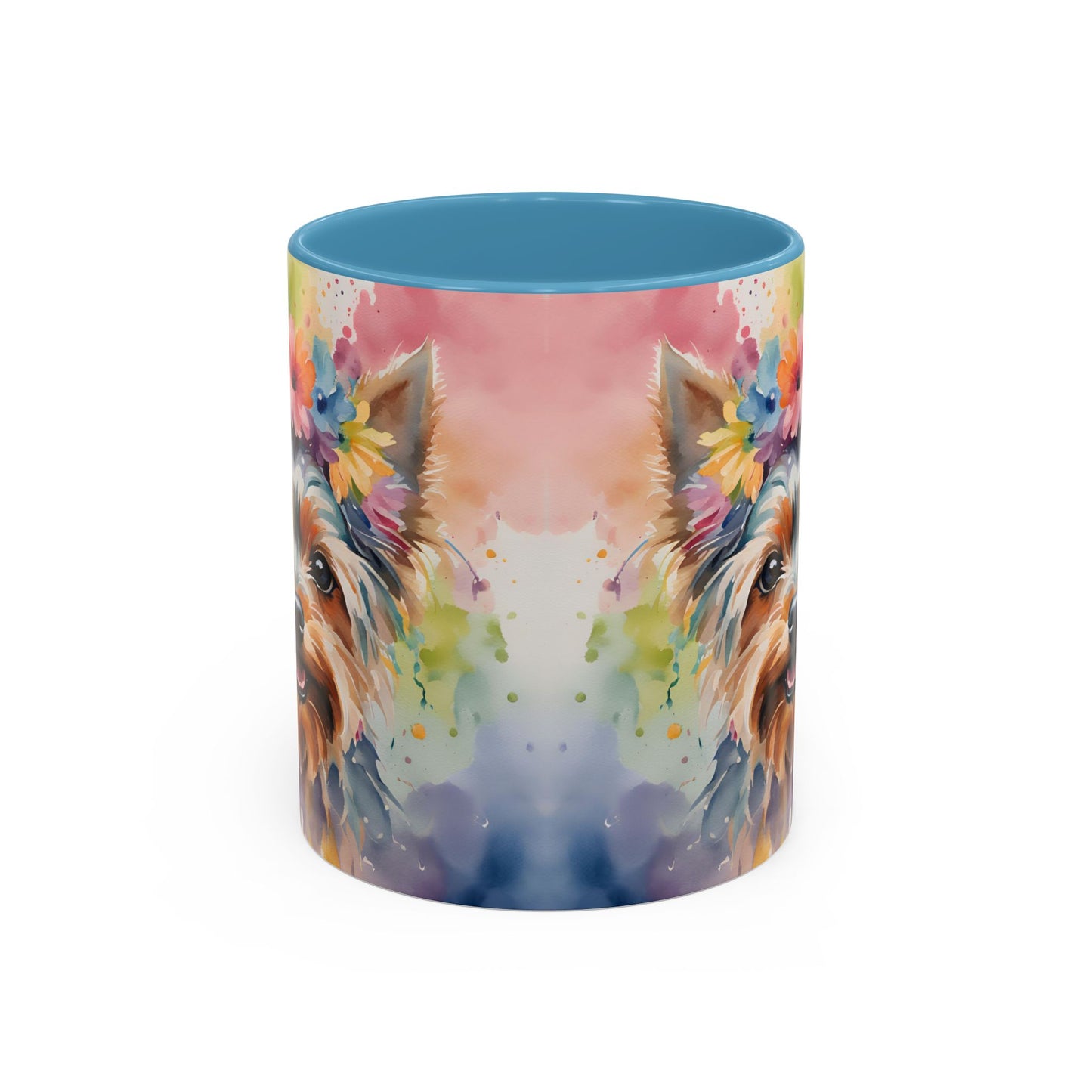 Yorkshire Terrier 03 Accent Coffee Mug - Dog Lover Gift