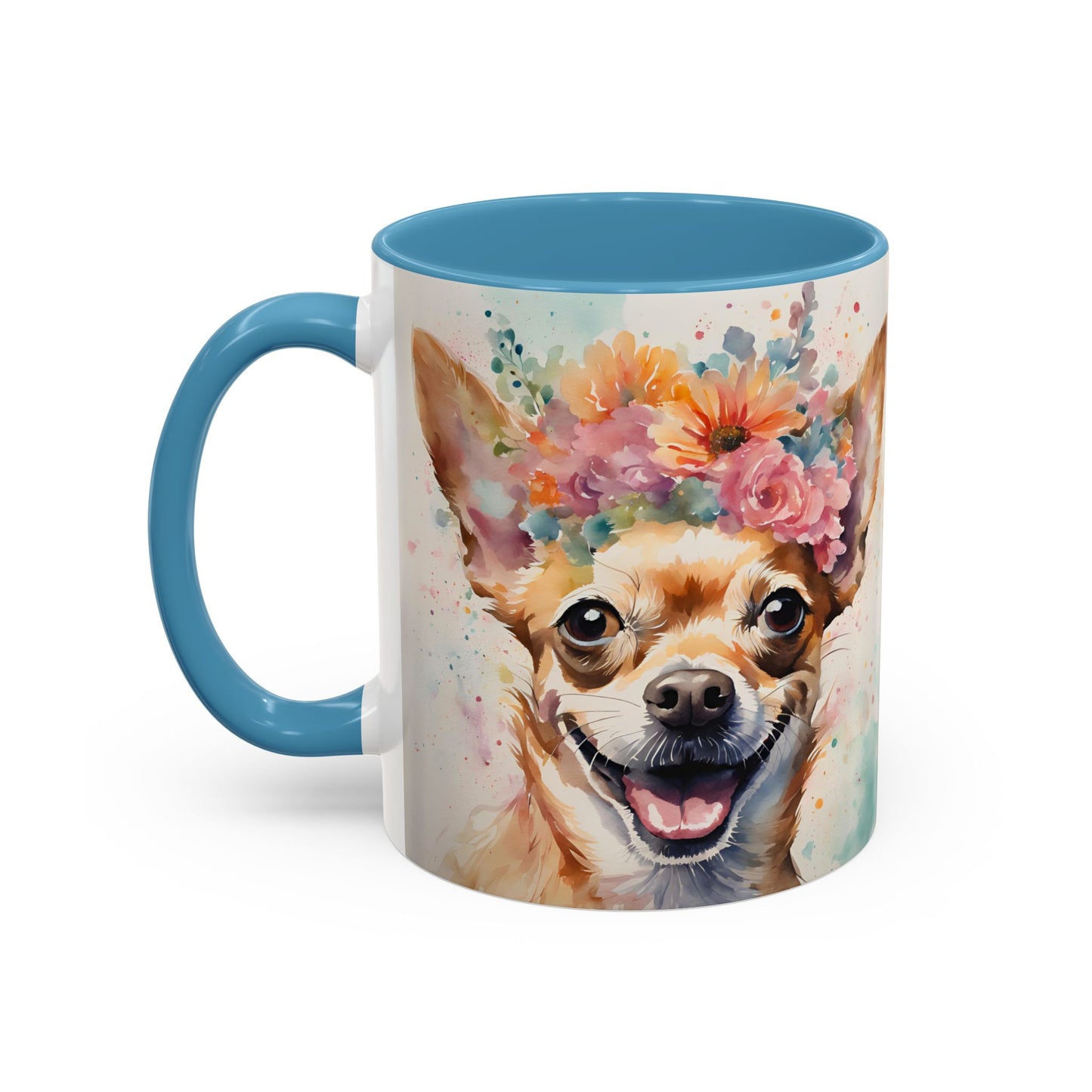 Chihuahua 02 Accent Coffee Mug - Dog Lover Gift