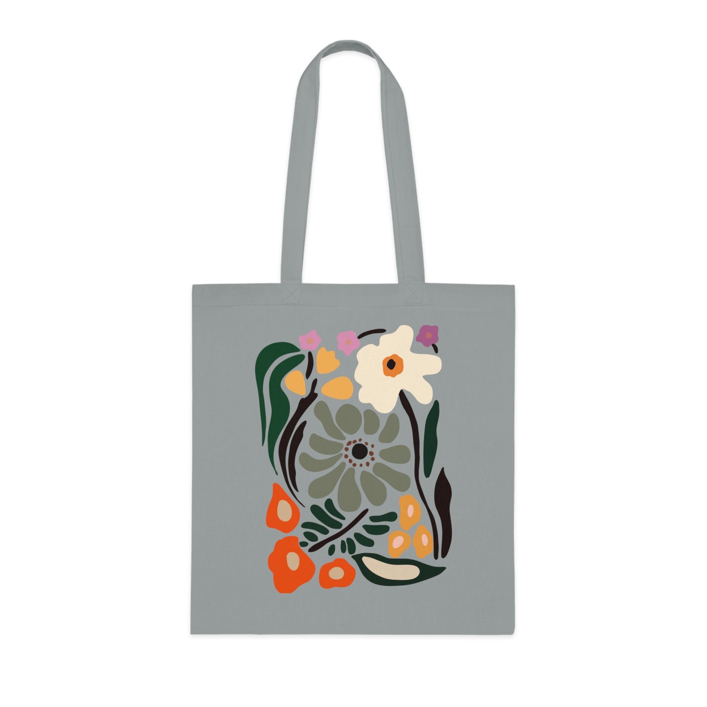 Abstract flowers 13 Cotton Tote