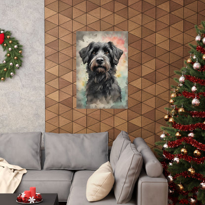 Dogs Eddy Gorgeous Scruff 02 Matte Vertical Poster