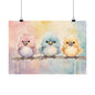 Nursery Birdies 8 Matte Horizontal Posters