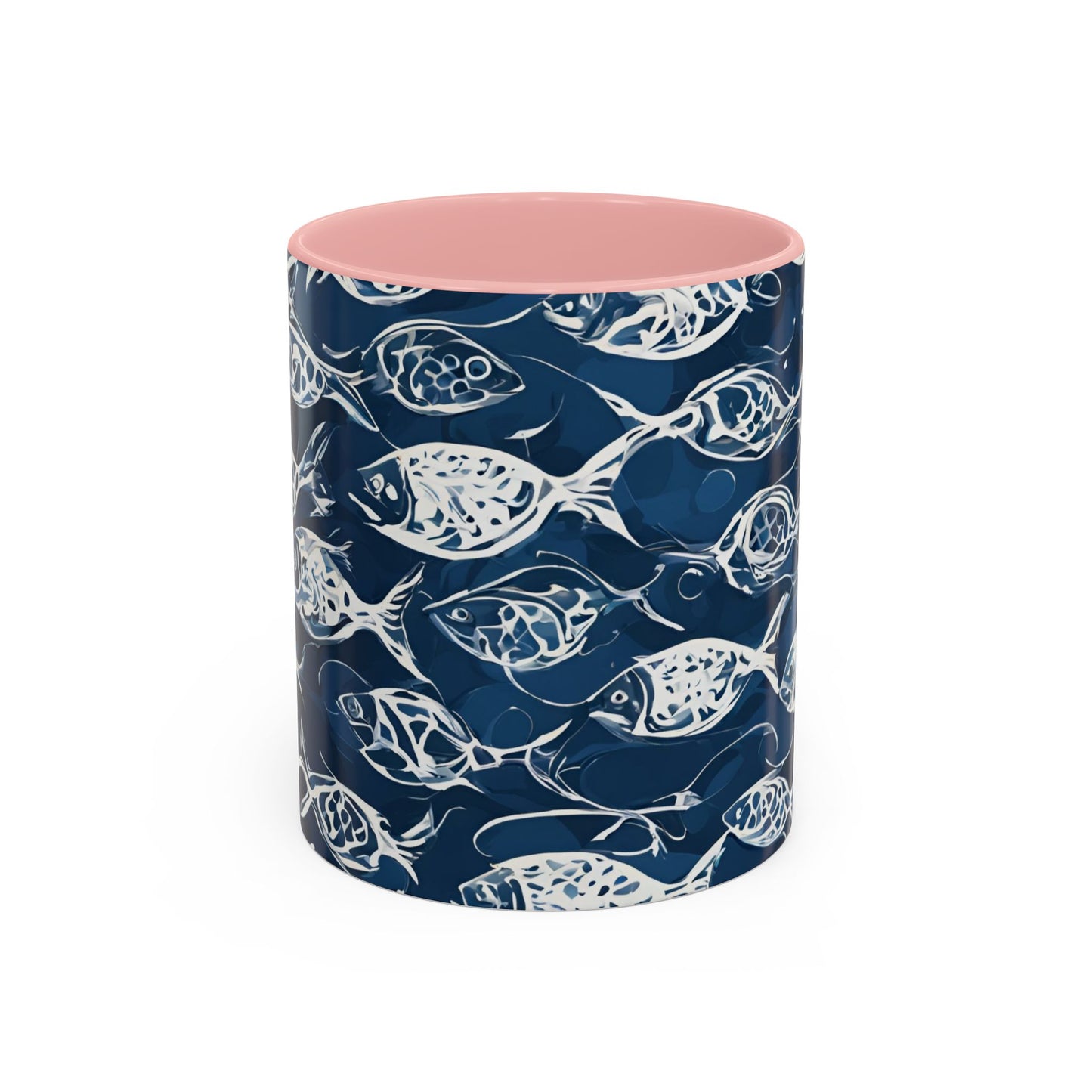 Fish 04 Accent Coffee Mug (11oz)