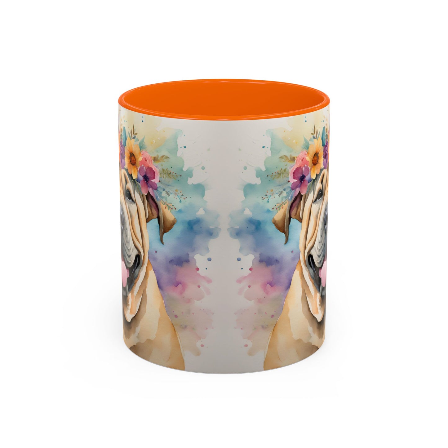 Shar Pei 02 Accent Coffee Mug - Dog Lover Gift