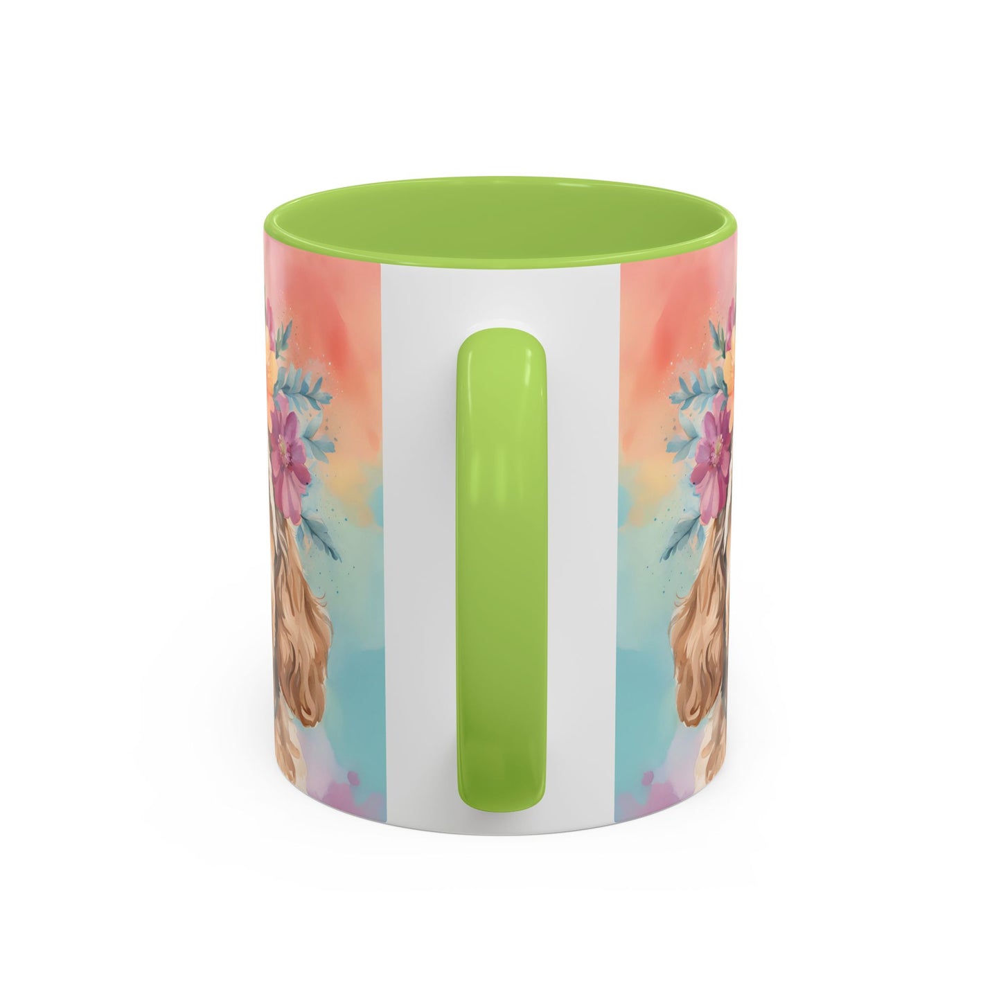 Cockapoo 01 Accent Coffee Mug - Dog Lover Gift