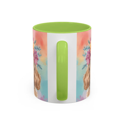 Cockapoo 01 Accent Coffee Mug - Dog Lover Gift