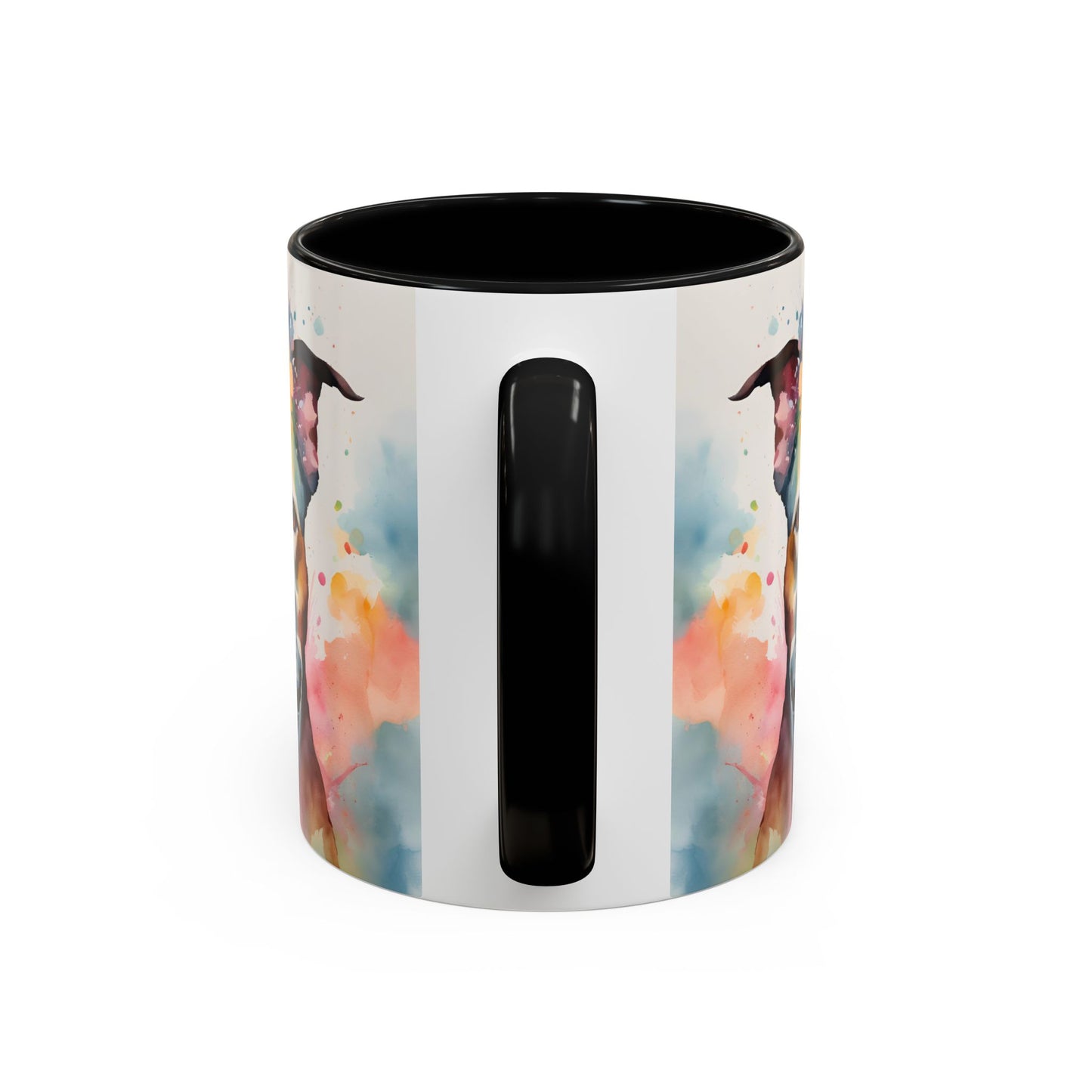 Staffordshire Bull Terrier 03 Accent Coffee Mug - Dog Lover Gift