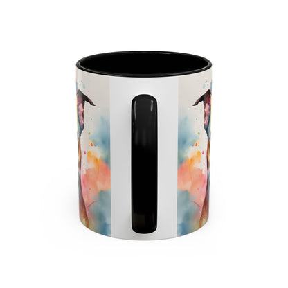Staffordshire Bull Terrier 03 Accent Coffee Mug - Dog Lover Gift
