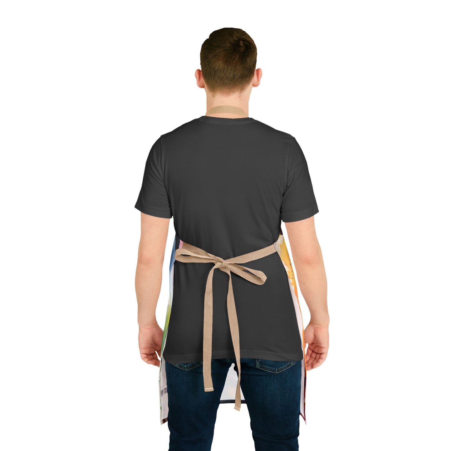 Multicolored Greyhound Adult Apron (AOP)