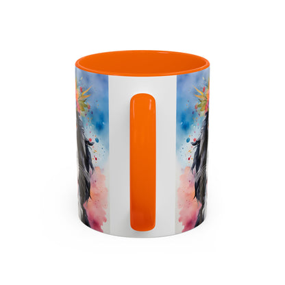 Springer Spaniel 02 Accent Coffee Mug - Dog Lover Gift