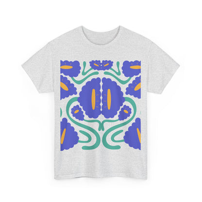 More Abstract Flowers 3 Unisex Heavy Cotton Tee