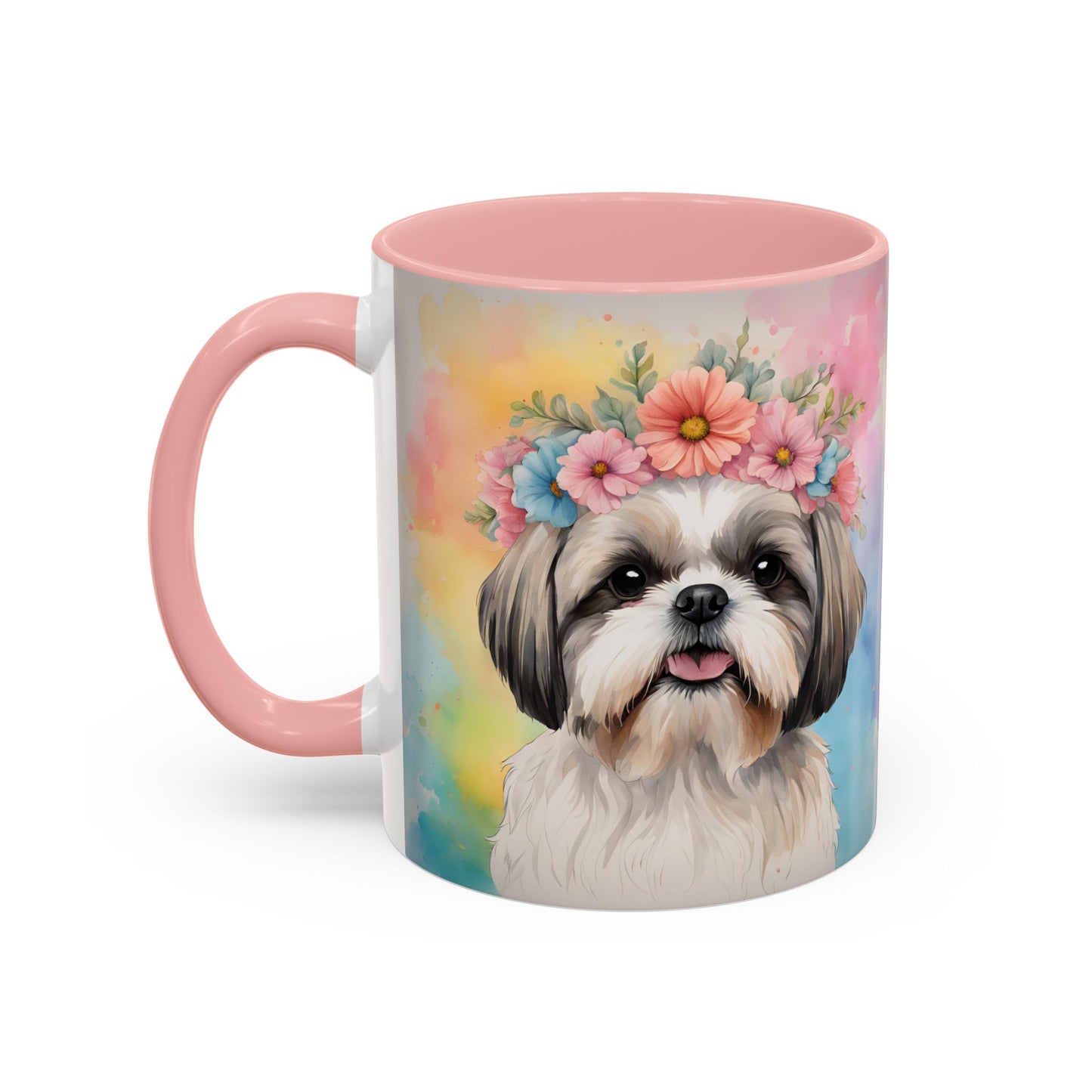 Shih Tzu 03 Accent Coffee Mug - Dog Lover Gift