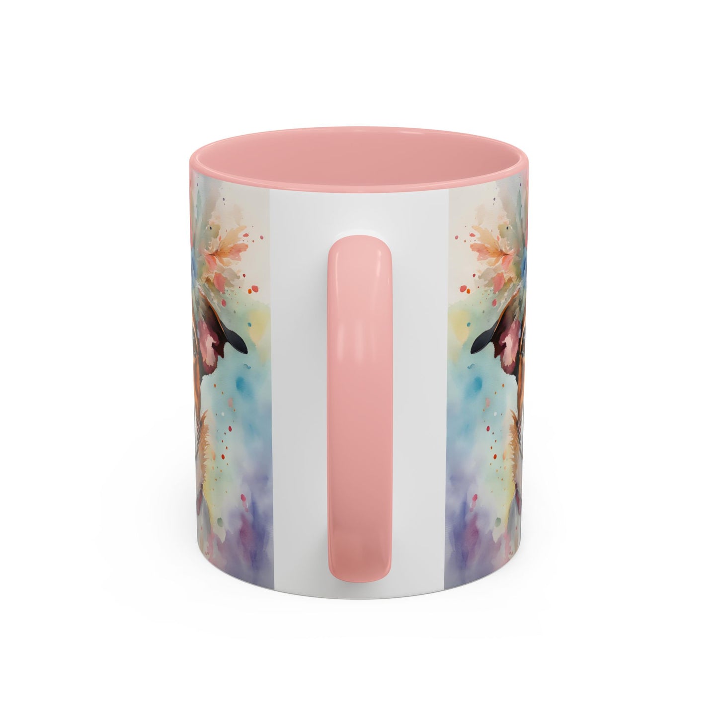 Jack Russell 04 Accent Coffee Mug - Dog Lover Gift