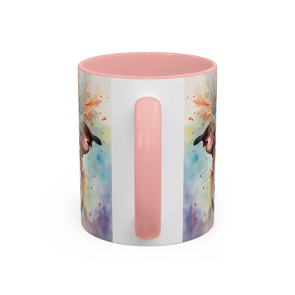 Jack Russell 04 Accent Coffee Mug - Dog Lover Gift