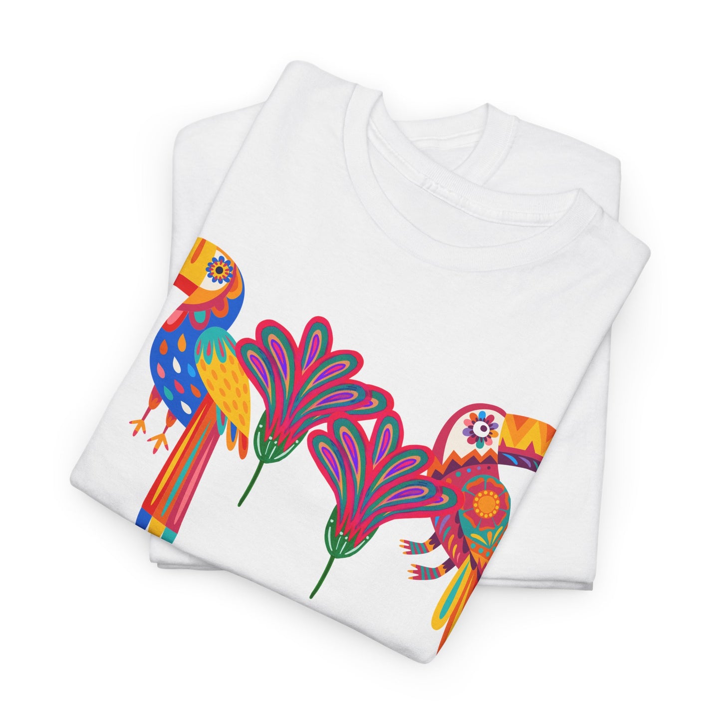 Jazzy birds 11 Unisex Heavy Cotton Tee