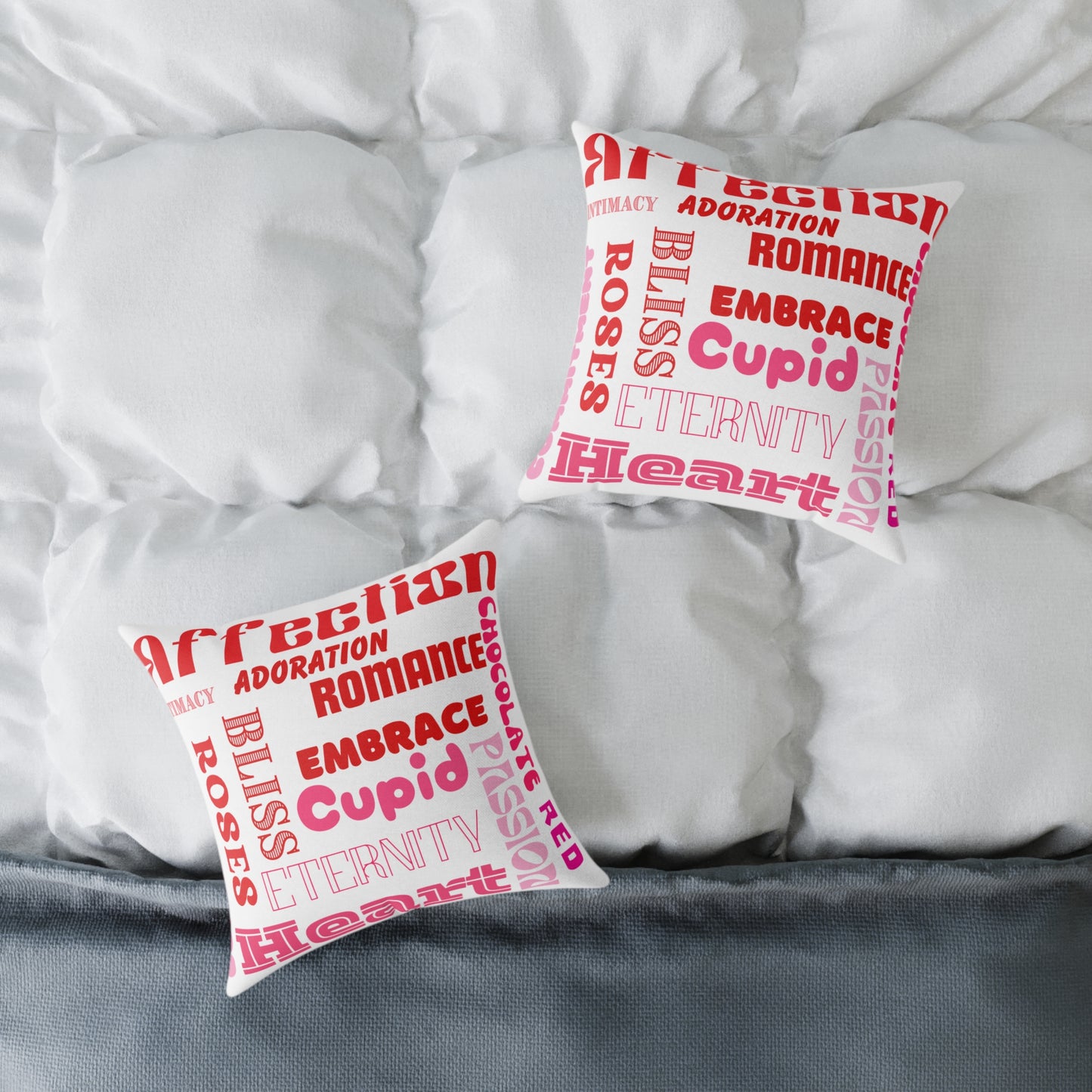 Bliss Words Poly Pillow