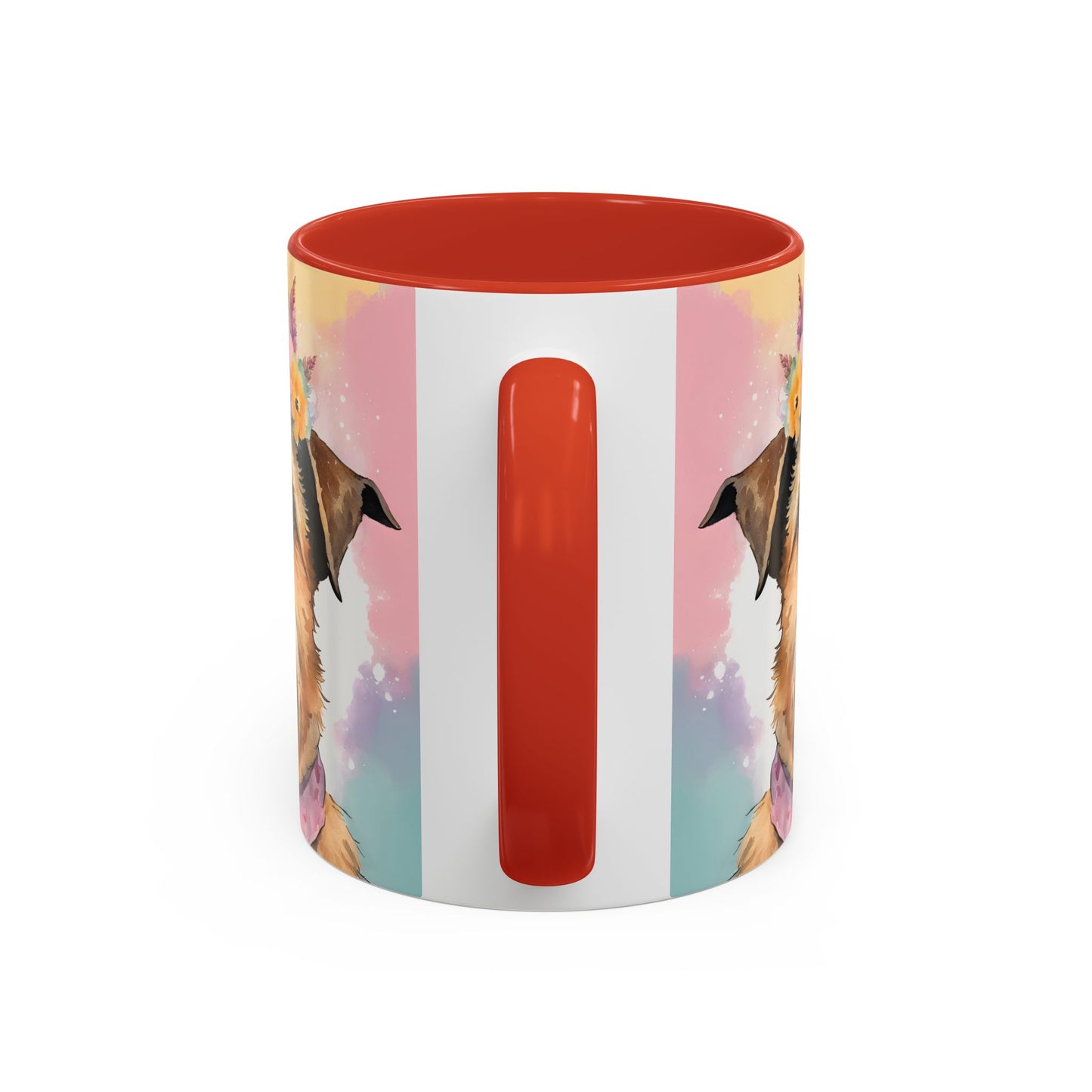 Border Terrier 02 Accent Coffee Mug - Dog Lover Gift