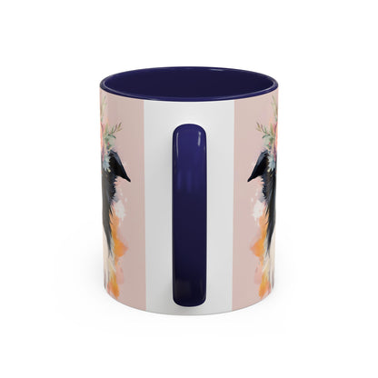 Border Collie 02 Accent Coffee Mug - Dog Lover Gift