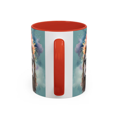 Springer Spaniel 04 Accent Coffee Mug - Dog Lover Gift