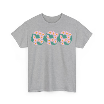 More Abstract Flowers 16 Unisex Heavy Cotton Tee