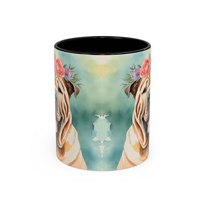 Shar Pei 01 Accent Coffee Mug - Dog Lover Gift