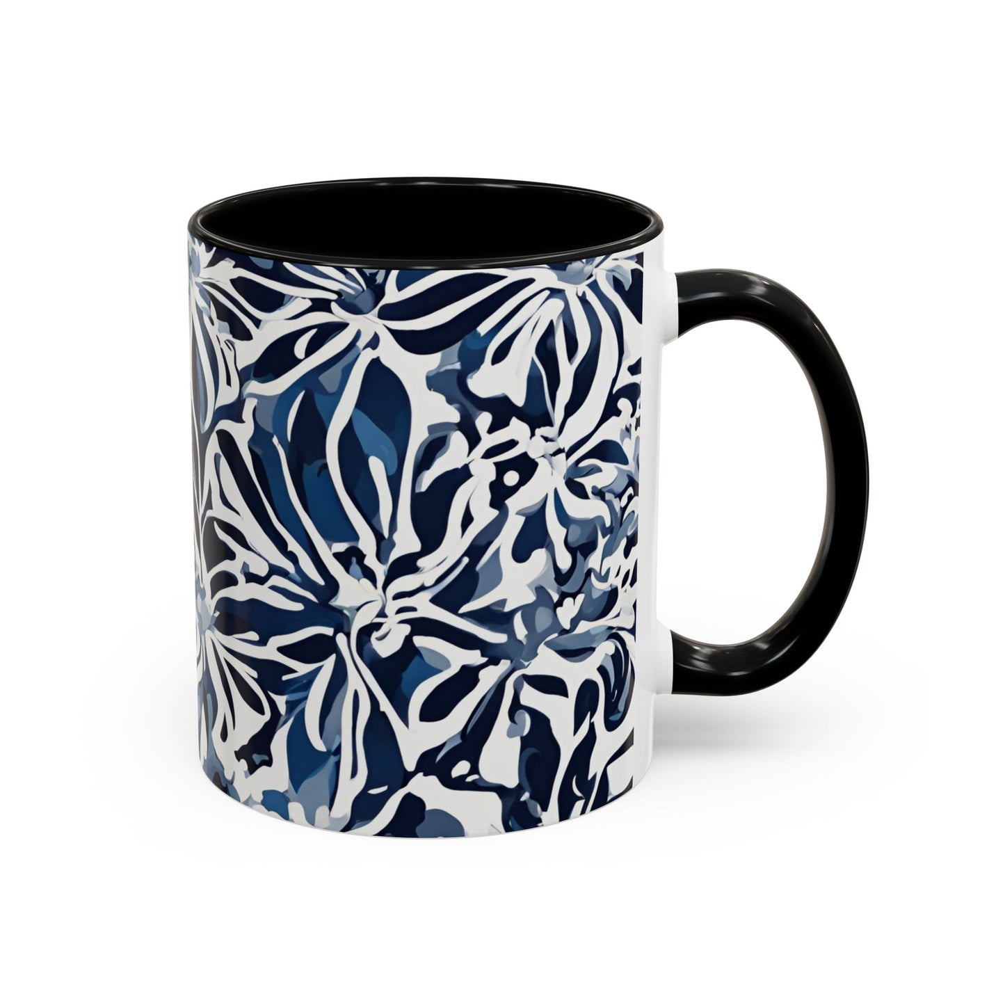 Flower 2 Accent Coffee Mug (11oz)