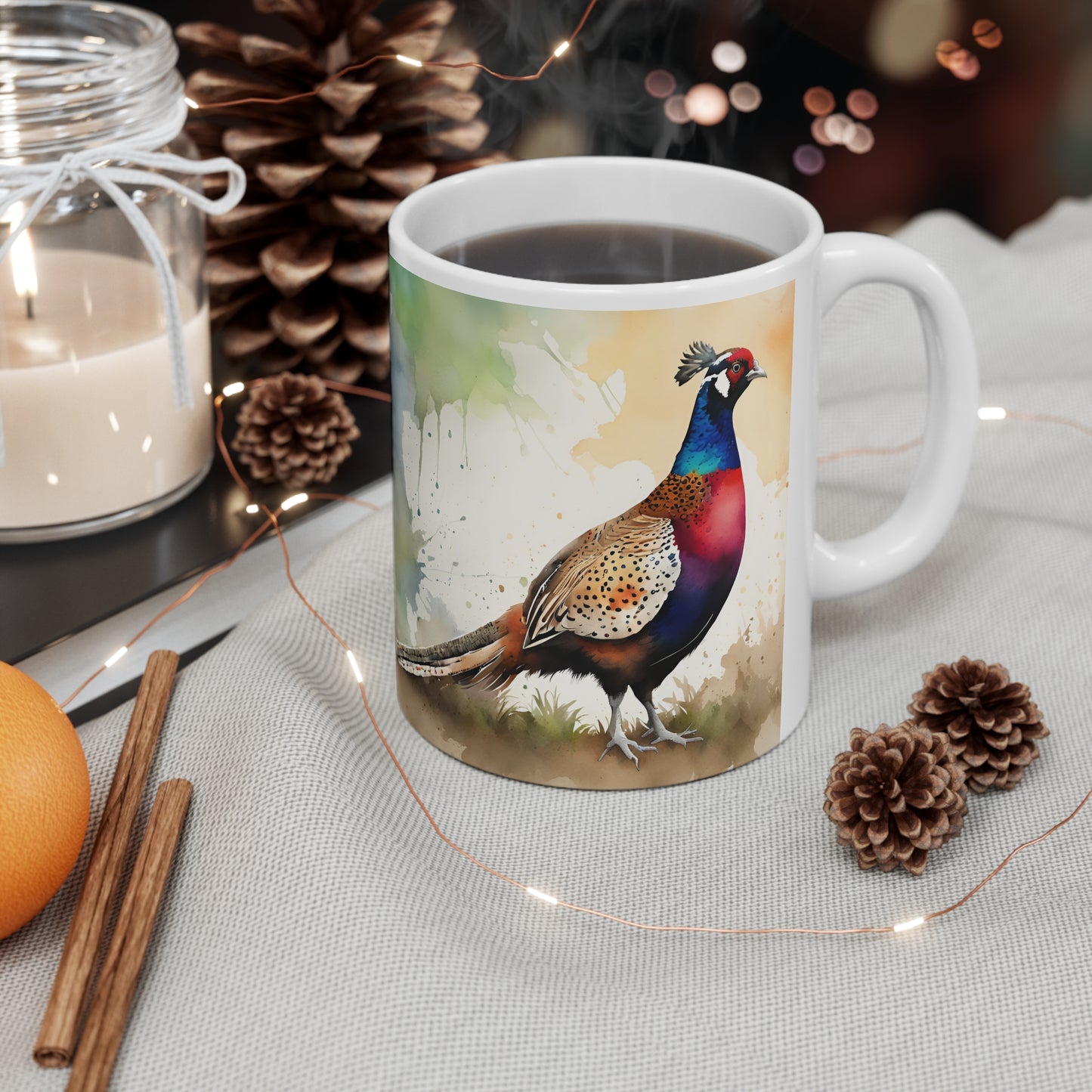 Pheasant 01 Mug - Nature's Beauty Collection