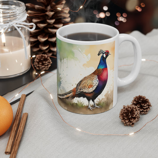 Pheasant Coffee Mug - Nature's Beauty Collection