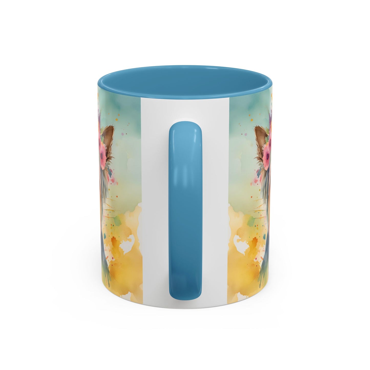 Yorkshire Terrier 01 Accent Coffee Mug - Dog Lover Gift