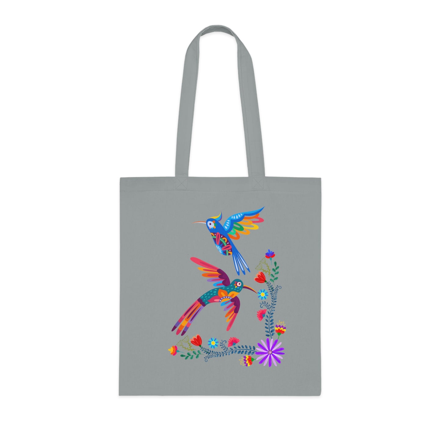 Funky birds 03 Cotton Tote