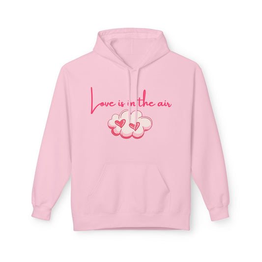 Love Is In The Air Unisex Valentines Hoodie