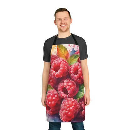Raspberries 03 Apron 5-Color Straps