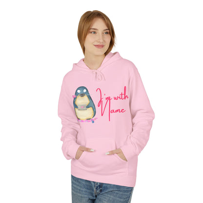 (Personalizable) I’m with (NAME) Unisex Valentines Hoodie