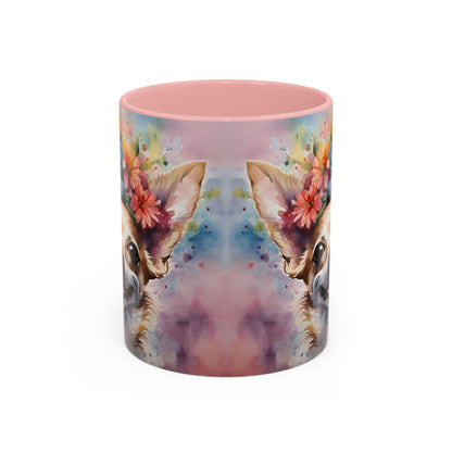 Chihuahua 04 Accent Coffee Mug - Dog Lover Gift