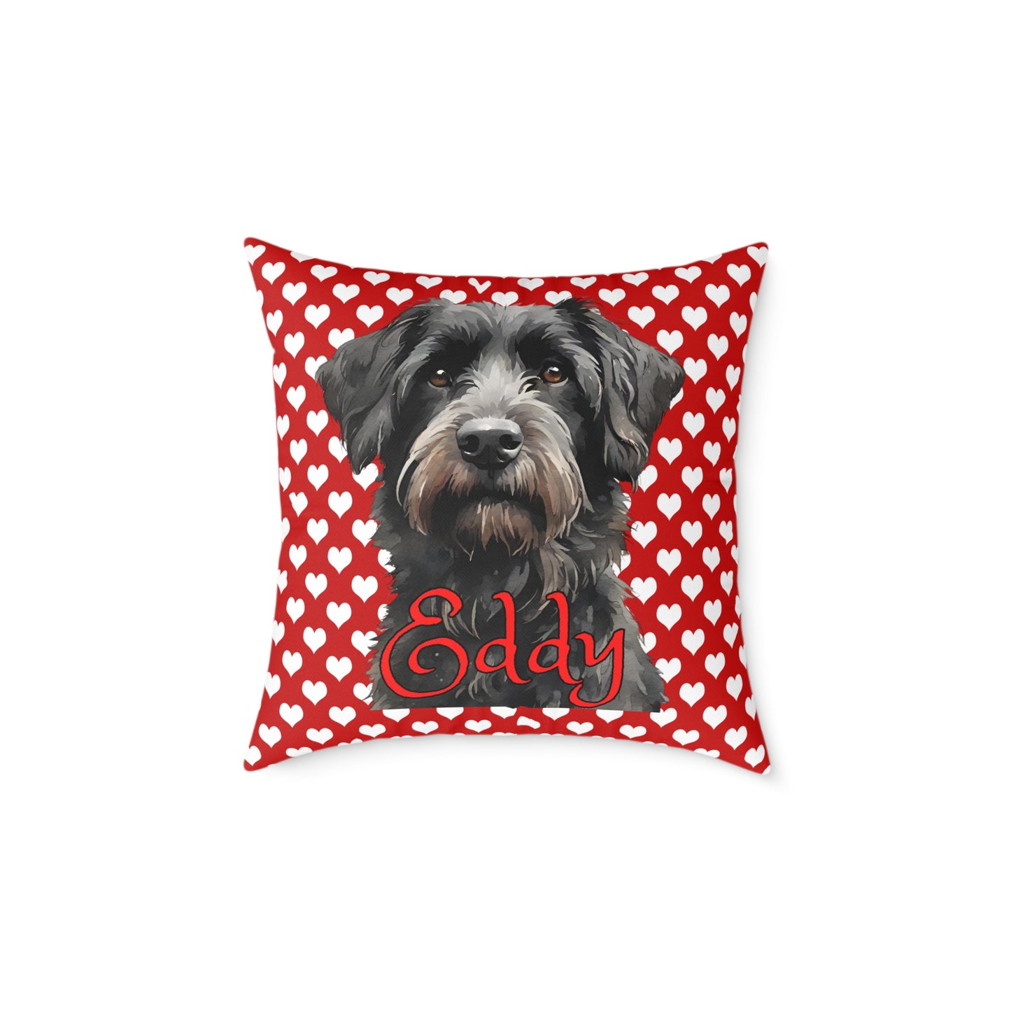 Personalized Valentine Pet Eddy Poly Cushion/Pillow 5 sizes