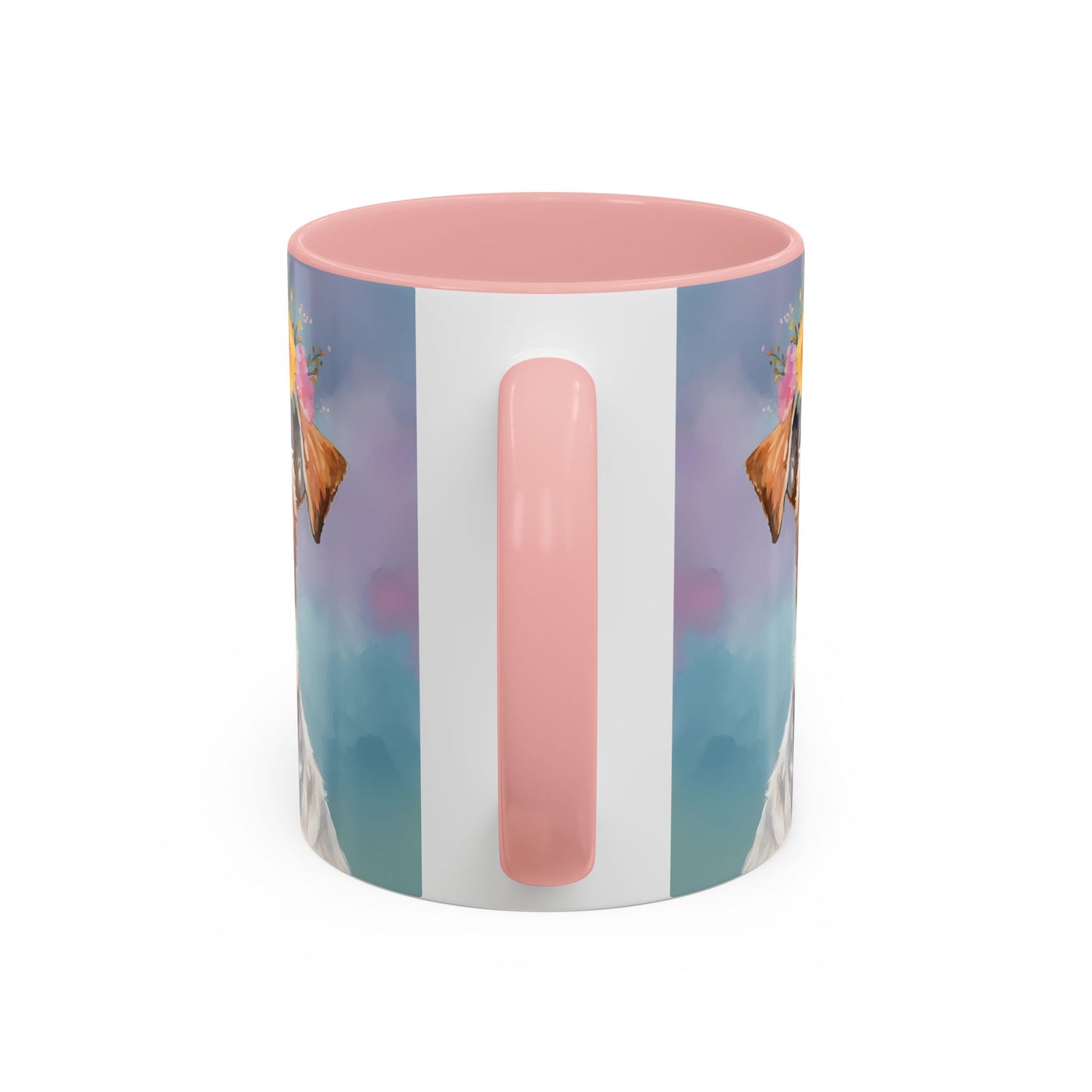 Fox Terrier 02 Accent Coffee Mug - Dog Lover Gift