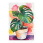 Multicolored Pot Plant 14 Indoor and Outdoor Silk Poster