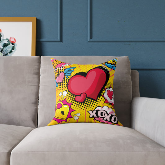 Snap! Pop Art Poly Pillow