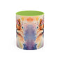 Pomeranian 04 Accent Coffee Mug - Dog Lover Gift