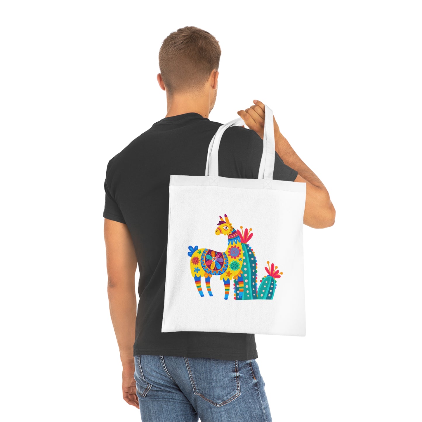 Llama 05 Cotton Tote