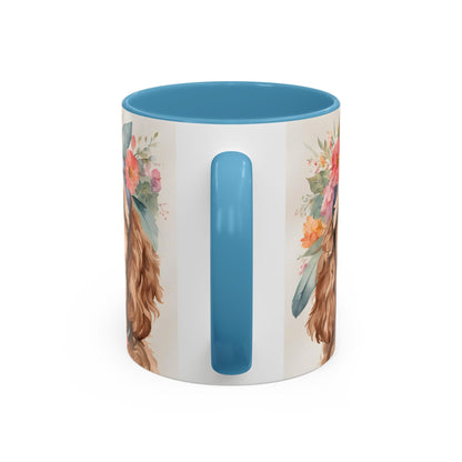 Cocker Spaniel 01 Accent Coffee Mug - Dog Lover Gift