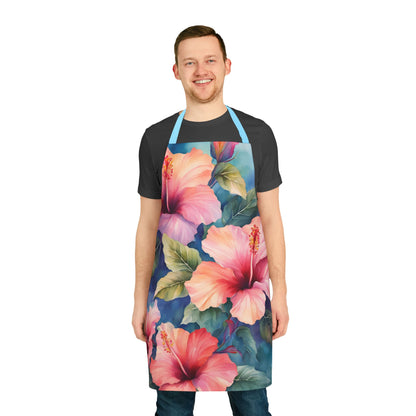 Hibiscus 02 Apron 5-Color Straps