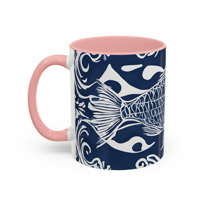 Fish 14 Accent Coffee Mug (11oz)