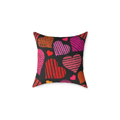 Personalized Valentine Eddy 2 Poly Cushion/Pillow 5 sizes
