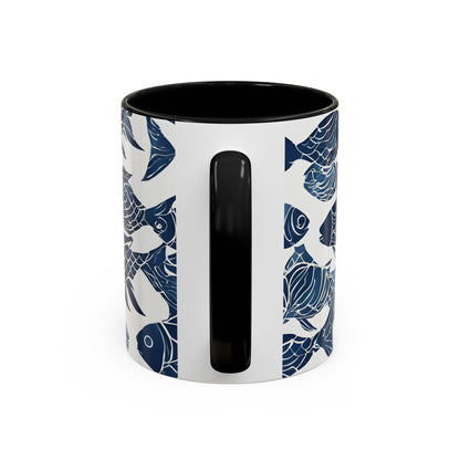 Fish 06 Accent Coffee Mug (11oz)