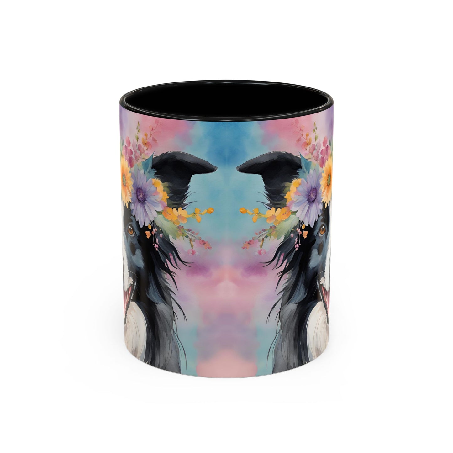 Border Collie 03 Accent Coffee Mug - Dog Lover Gift