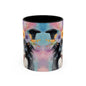 Border Collie 03 Accent Coffee Mug - Dog Lover Gift