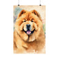 Dogs Chow Chow 04 Matte Vertical Poster