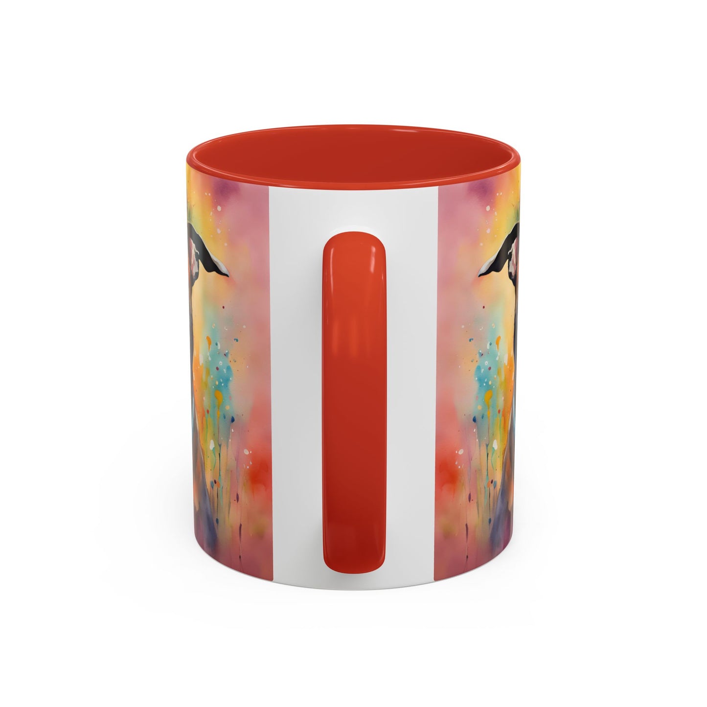 Staffordshire Bull Terrier 04 Accent Coffee Mug - Dog Lover Gift